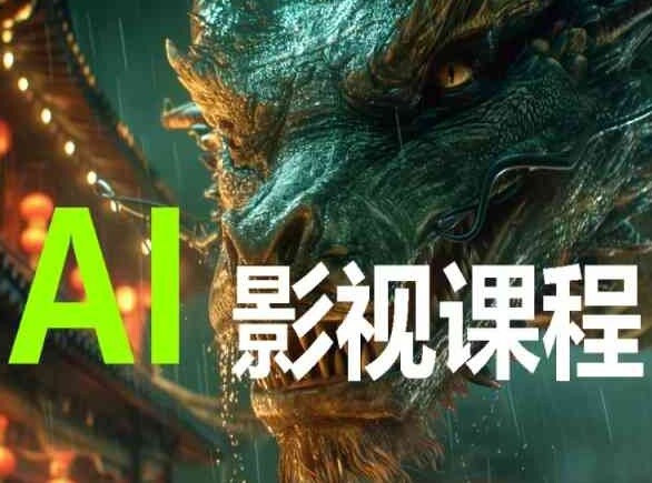 AI电影创作，AI影视创作全套完整课程-自由仓库