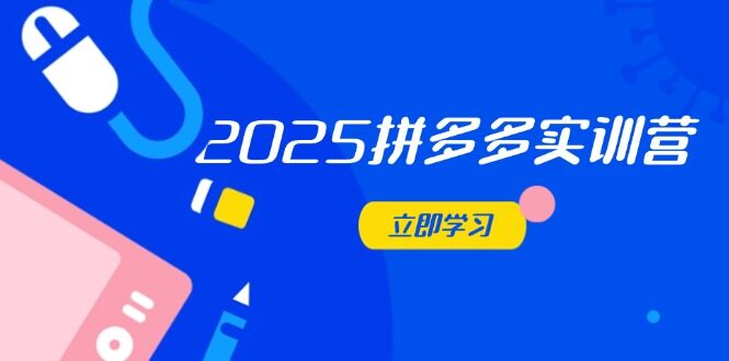 （14531期）2025拼多多实训营：深度剖析运营关键，助力电商人快速提升-自由仓库