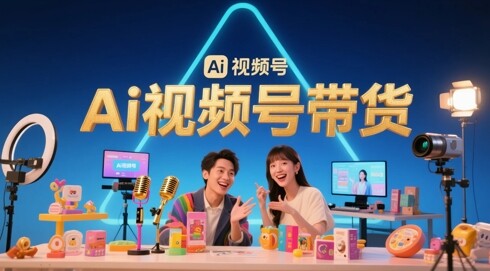 风口已至！AI视频号带货轻松月入过1W，99%的普通人却卡在内容制作门槛-自由仓库